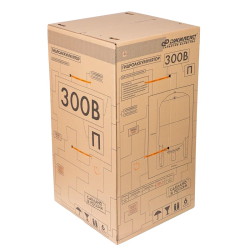 Купить Гидроаккумулятор Джилекс ВПк 300 вертикальный с комбинированным фланцем, арт. 7155 в фирменном магазине Jeelex-Store.ru фото 2