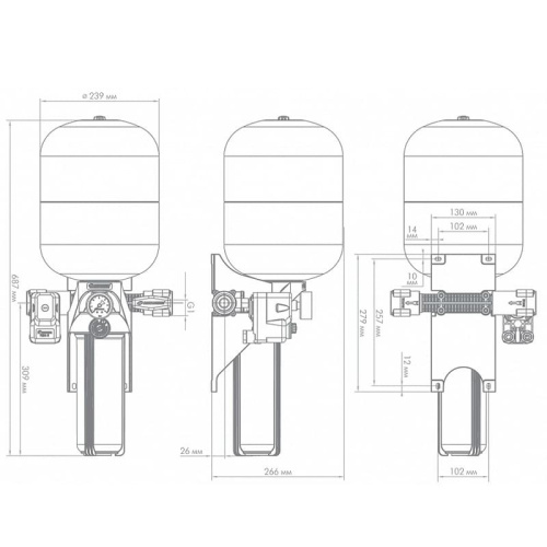 Купить Комплексное решение автоматизации на баке Джилекс КРАБ-Т 18 с торцевым подключением, арт. 9090 в фирменном магазине Jeelex-Store.ru фото 8