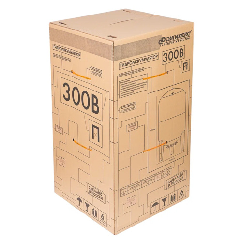 Купить Гидроаккумулятор Джилекс В 300 вертикальный с фланцем из оцинкованной стали, арт. 7301 в фирменном магазине Jeelex-Store.ru фото 3